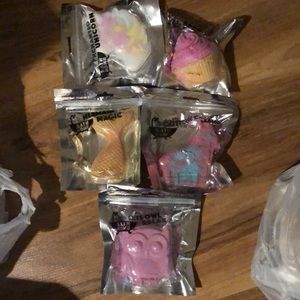 Bath bomb set of five